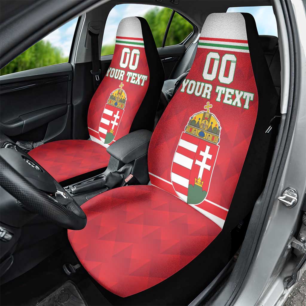 Custom Hungary Hockey Car Seat Cover Magyarorszag Sporty Style LT18