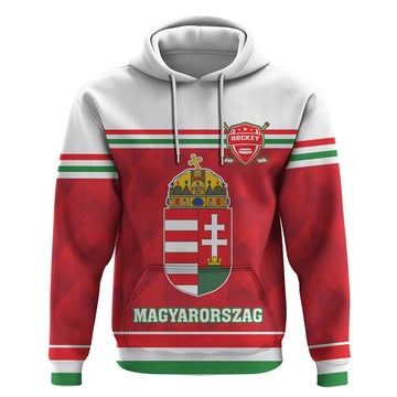 Custom Hungary Hockey Hoodie Magyarorszag Sporty Style LT18