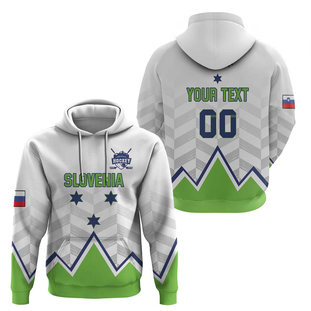 Custom Slovenia Hockey Hoodie Risi Go Champions LT18