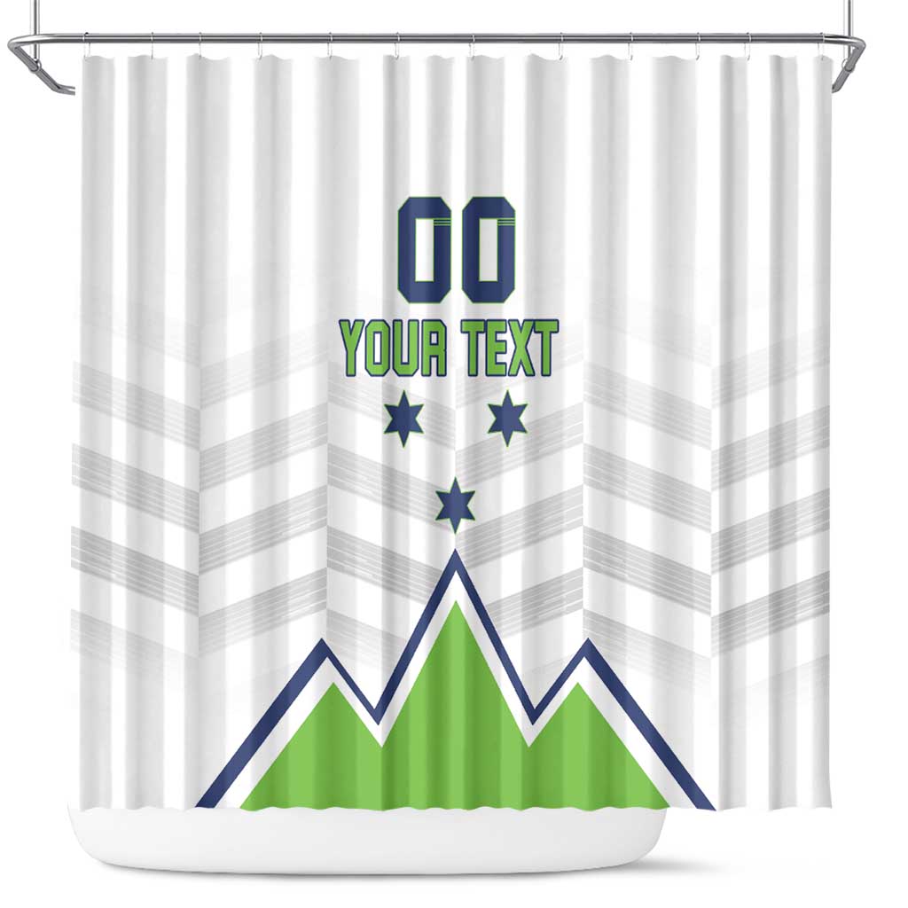 Custom Slovenia Hockey Shower Curtain Risi Go Champions LT18