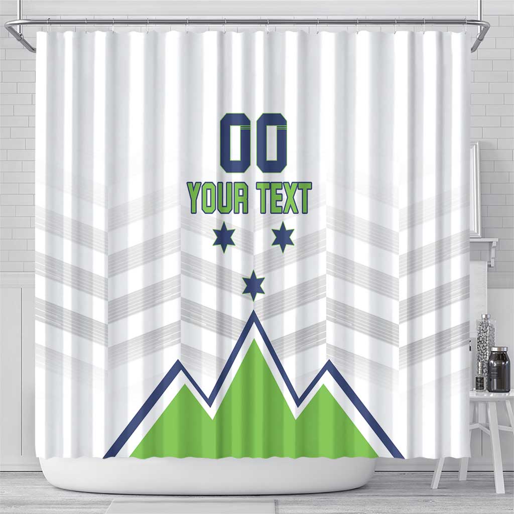 Custom Slovenia Hockey Shower Curtain Risi Go Champions LT18