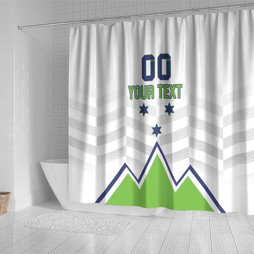 Custom Slovenia Hockey Shower Curtain Risi Go Champions LT18