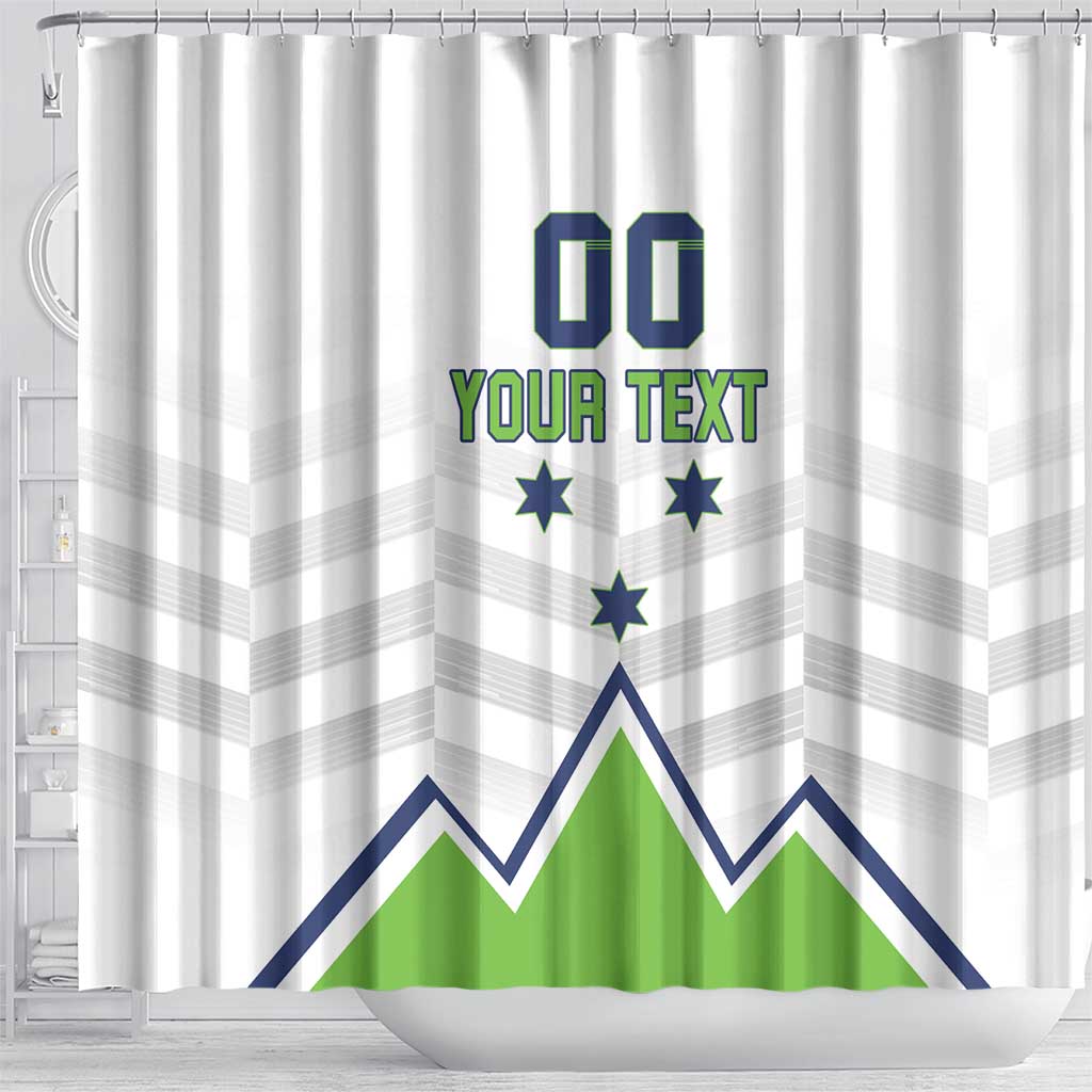 Custom Slovenia Hockey Shower Curtain Risi Go Champions LT18
