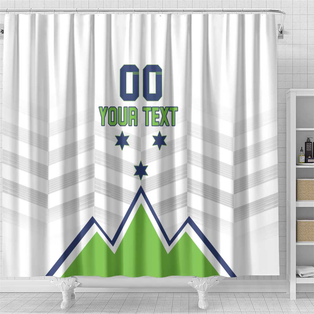 Custom Slovenia Hockey Shower Curtain Risi Go Champions LT18