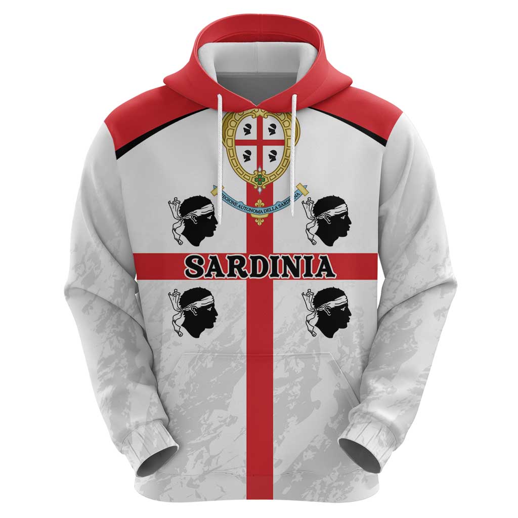 Personalized Sardinia Hoodie Flag Style LT18