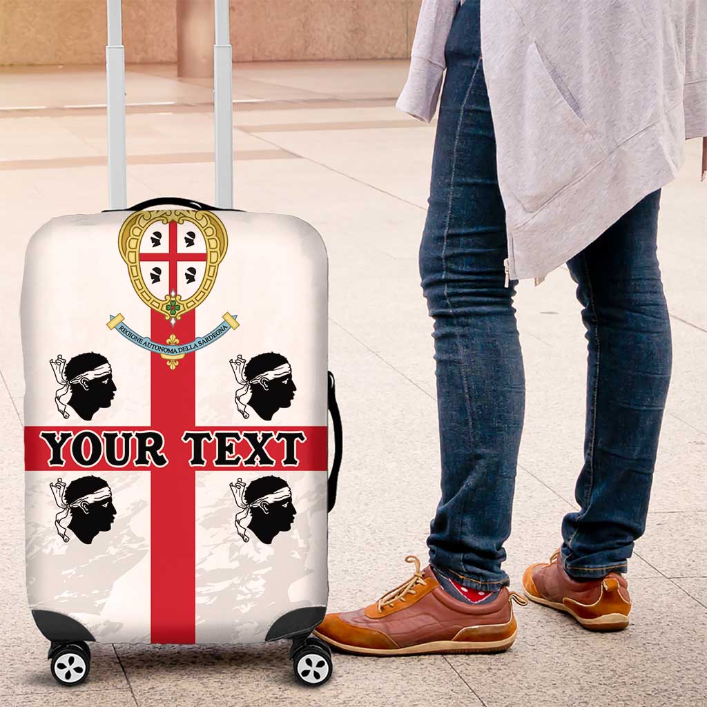 Personalized Sardinia Luggage Cover Flag Style LT18