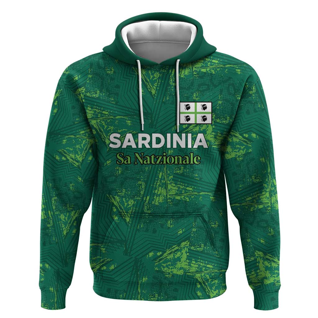 Custom Sardinia Football Hoodie Natzionale sarda de Bocia LT18