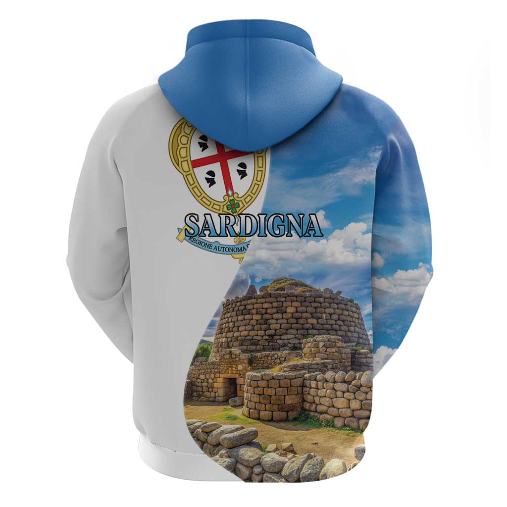 Sardinia Italy Hoodie Santu Antine With Map LT18