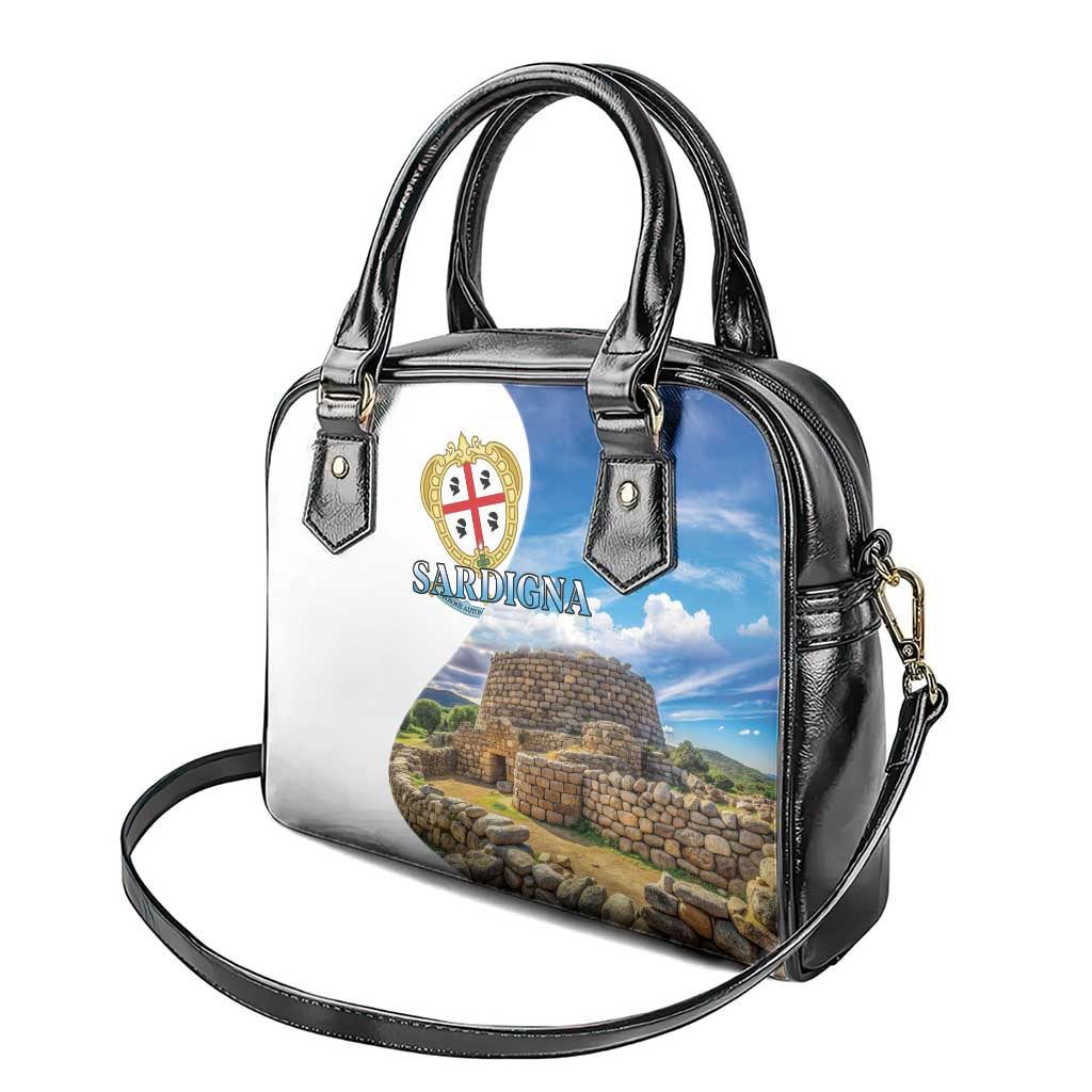 Sardinia Italy Shoulder Handbag Santu Antine With Map LT18