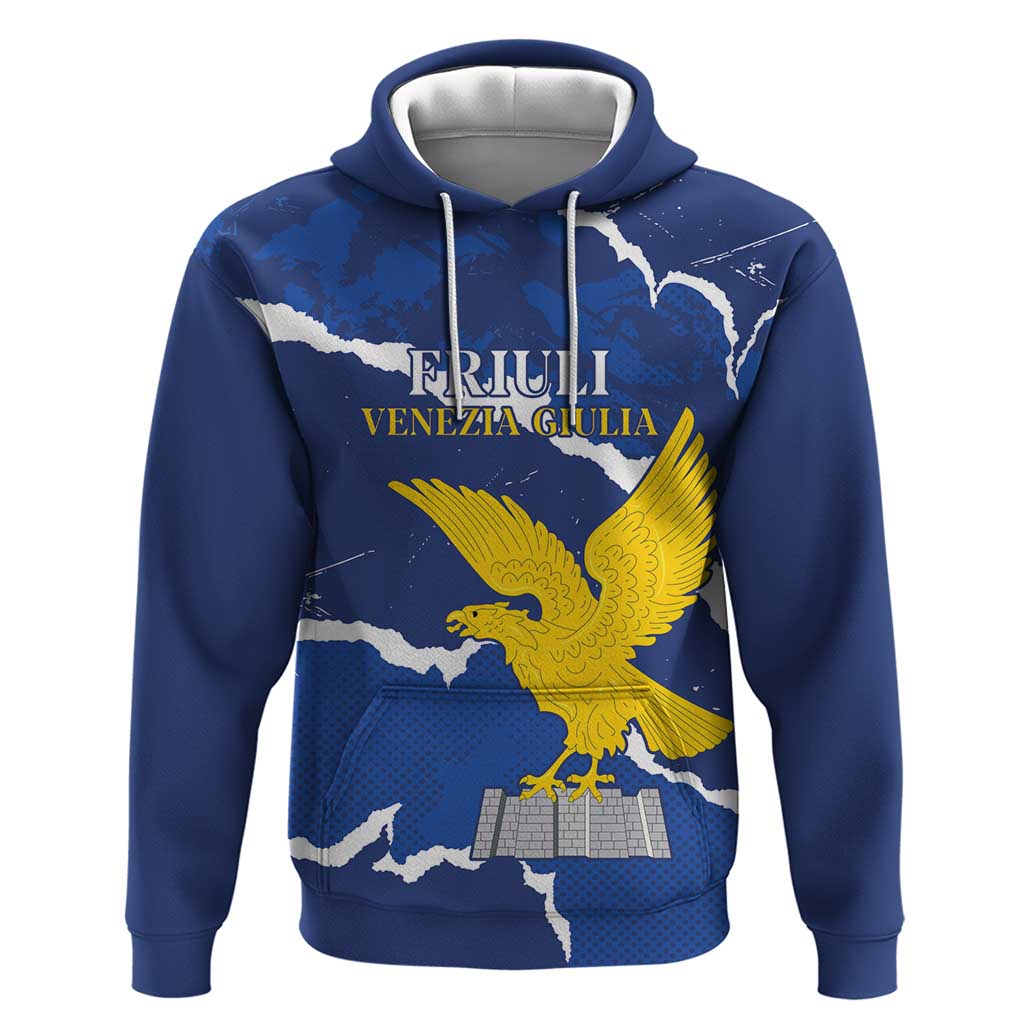 Friuli-Venezia Giulia Hoodie Coat Of Arms Sporty Style LT18