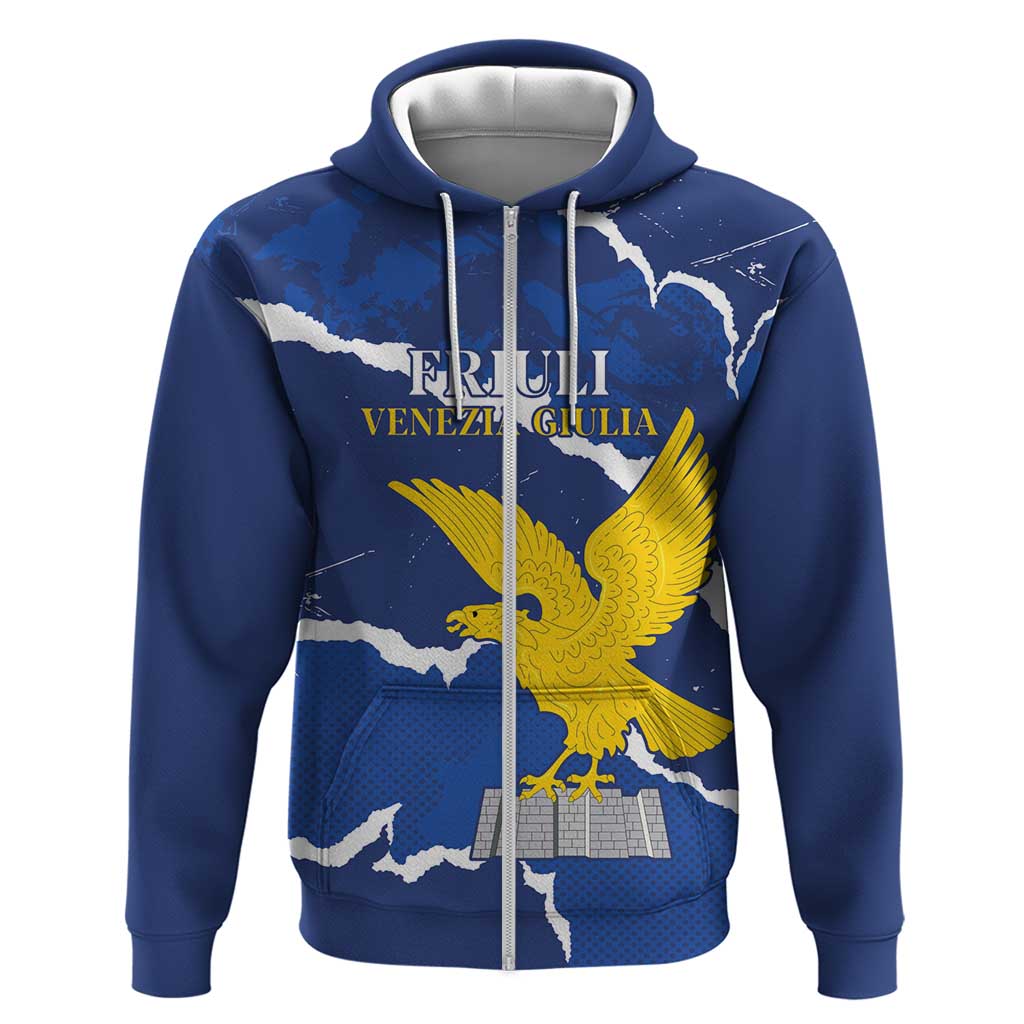 Friuli-Venezia Giulia Hoodie Coat Of Arms Sporty Style LT18