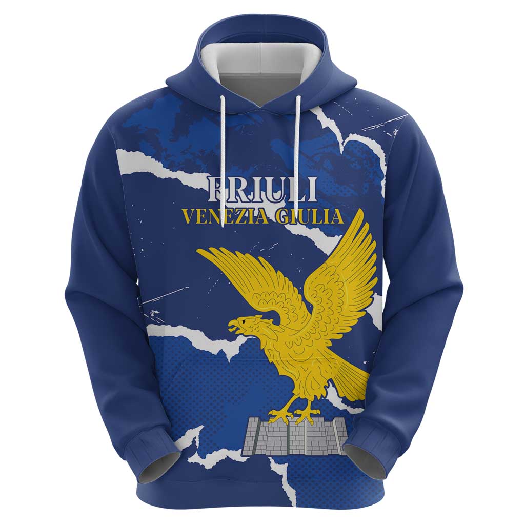 Friuli-Venezia Giulia Hoodie Coat Of Arms Sporty Style LT18