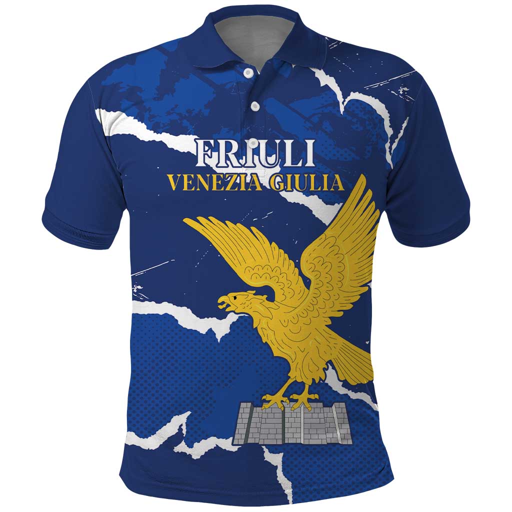 Friuli-Venezia Giulia Polo Shirt Coat Of Arms Sporty Style LT18