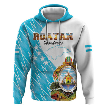 Personalized Honduras Coat Of Arms Hoodie Flag Color Style LT18