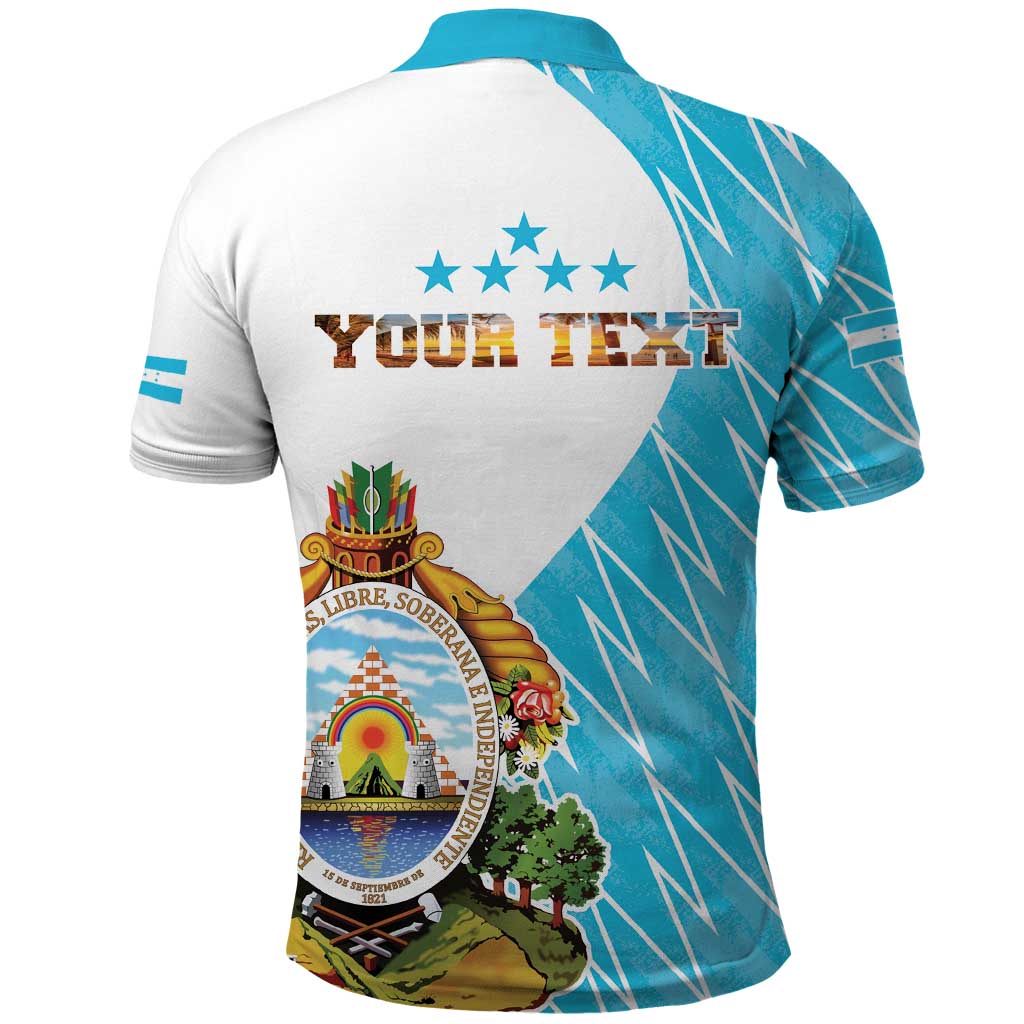 Personalized Honduras Coat Of Arms Polo Shirt Flag Color Style LT18