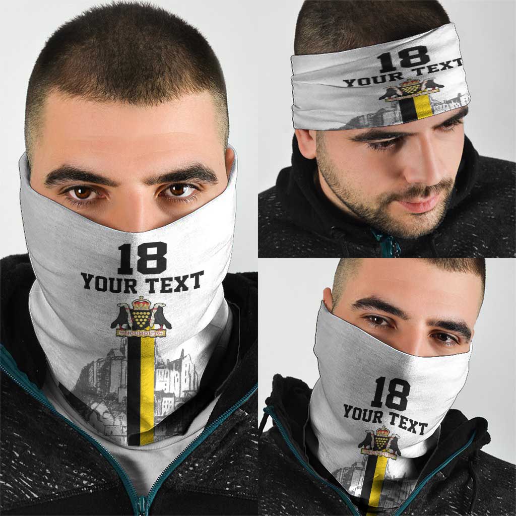 Custom Cornwall Football Neck Gaiter Mont Saint Michel LT18