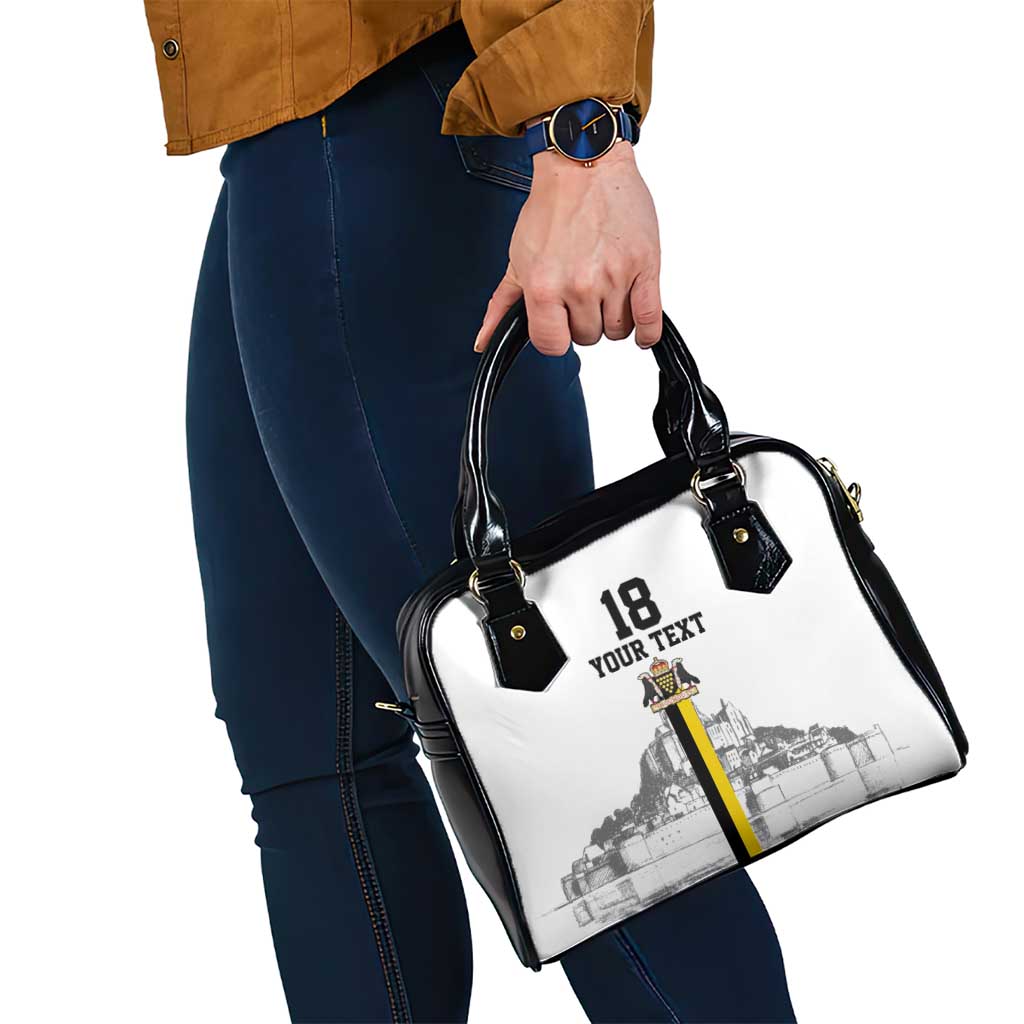 Custom Cornwall Football Shoulder Handbag Mont Saint Michel LT18