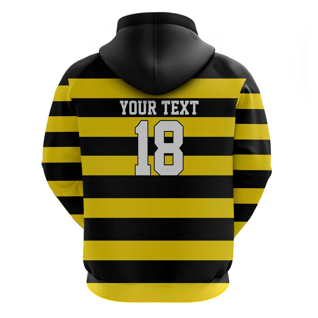 Custom Cornwall Rugby Hoodie One and All LT18