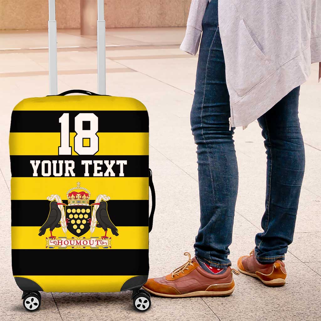 Custom Cornwall Rugby Luggage Cover One and All LT18