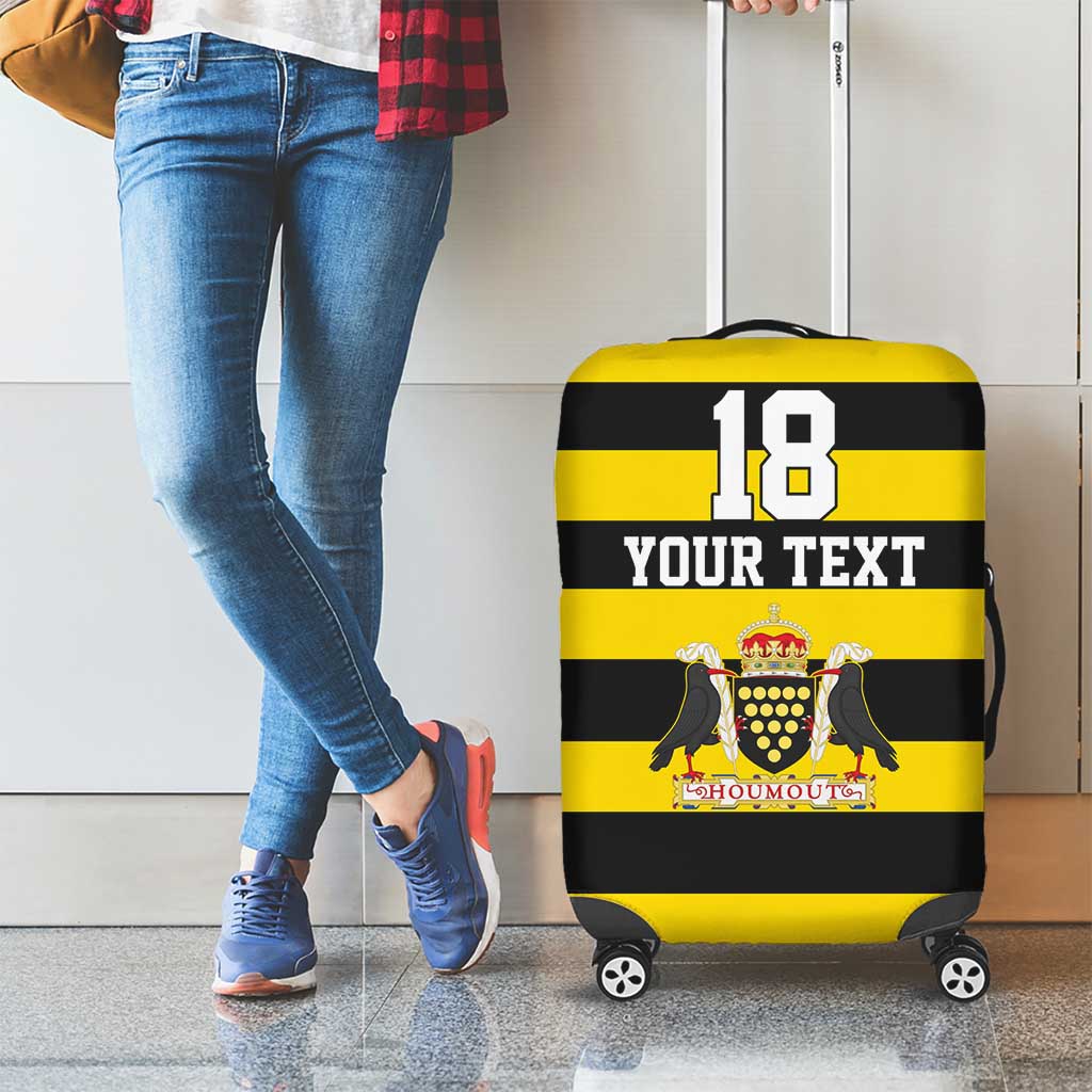 Custom Cornwall Rugby Luggage Cover One and All LT18