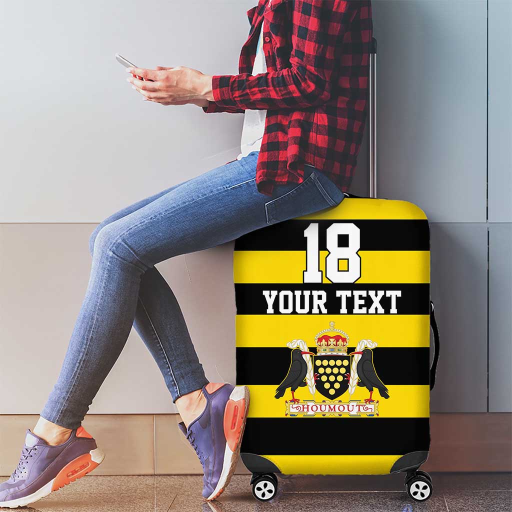 Custom Cornwall Rugby Luggage Cover One and All LT18