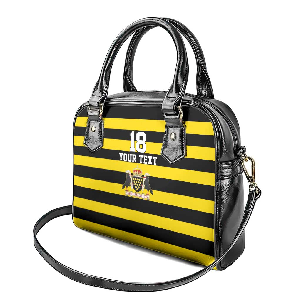 Custom Cornwall Rugby Shoulder Handbag One and All LT18