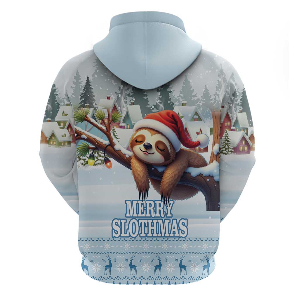 Merry Slothmas Hoodie Life Is Better With A Sloth LT18