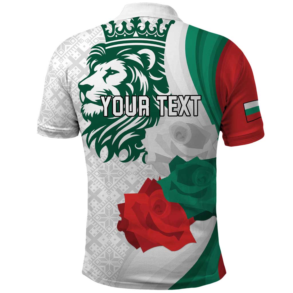 Personalized Bulgaria Independence Day Polo Shirt Suedinenieto Pravi Silata Folk Pattern LT18