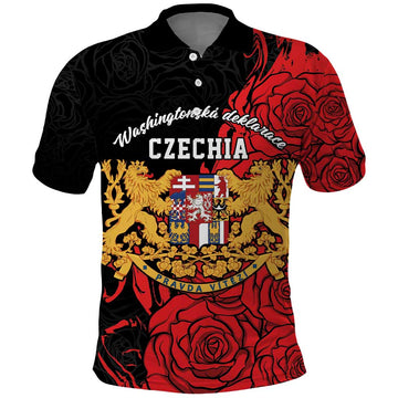Personalized Czech Republic Independence Day Polo Shirt Washingtonska deklarace LT18
