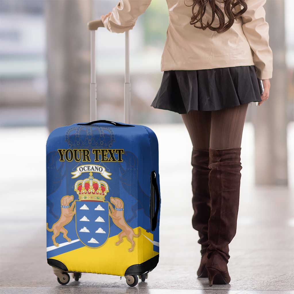 Personalized Dia de Canarias Luggage Cover Las Islas Afortunadas LT18