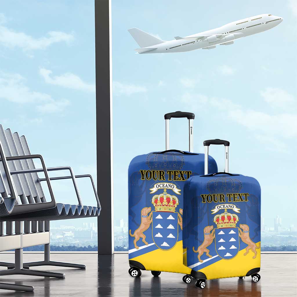 Personalized Dia de Canarias Luggage Cover Las Islas Afortunadas LT18