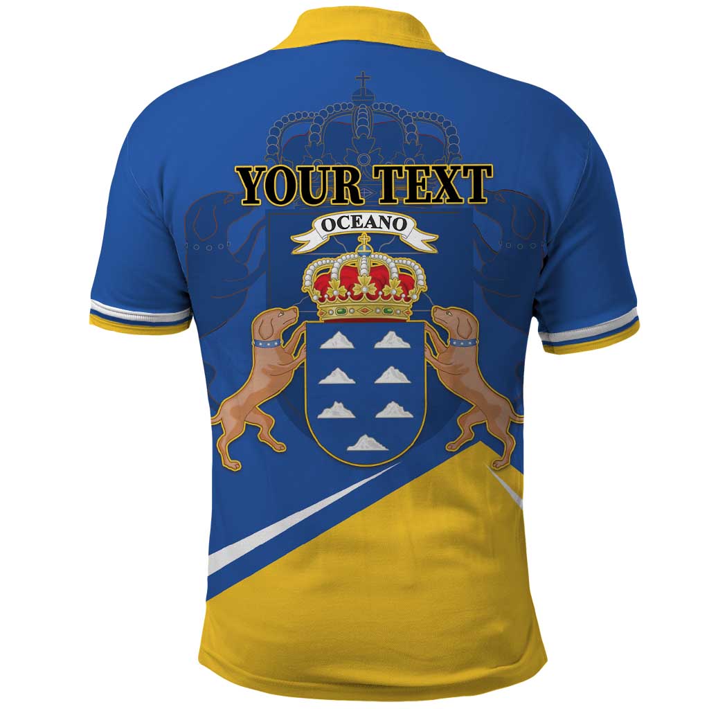 Personalized Dia de Canarias Polo Shirt Las Islas Afortunadas LT18