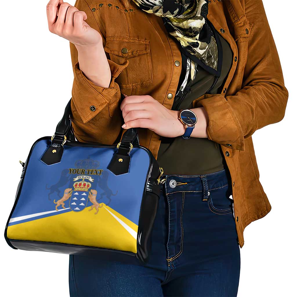 Personalized Dia de Canarias Shoulder Handbag Las Islas Afortunadas LT18