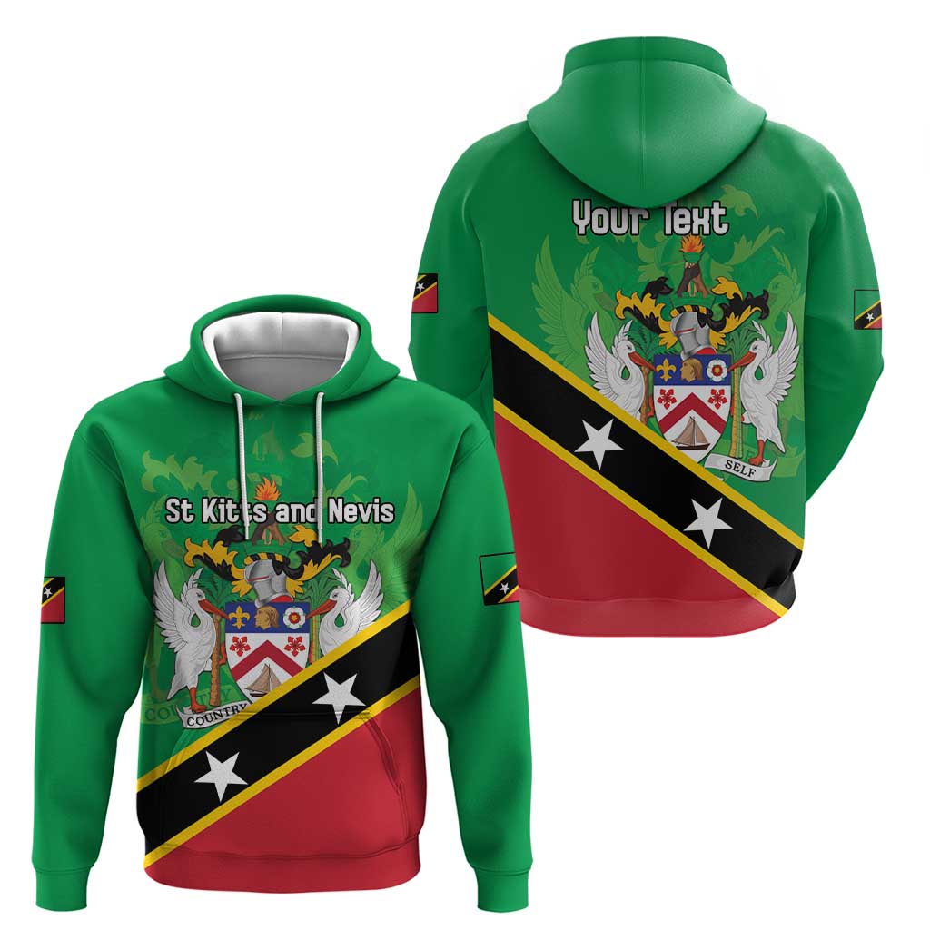 Personalized Saint Kitts And Nevis Hoodie Country Above Self LT18