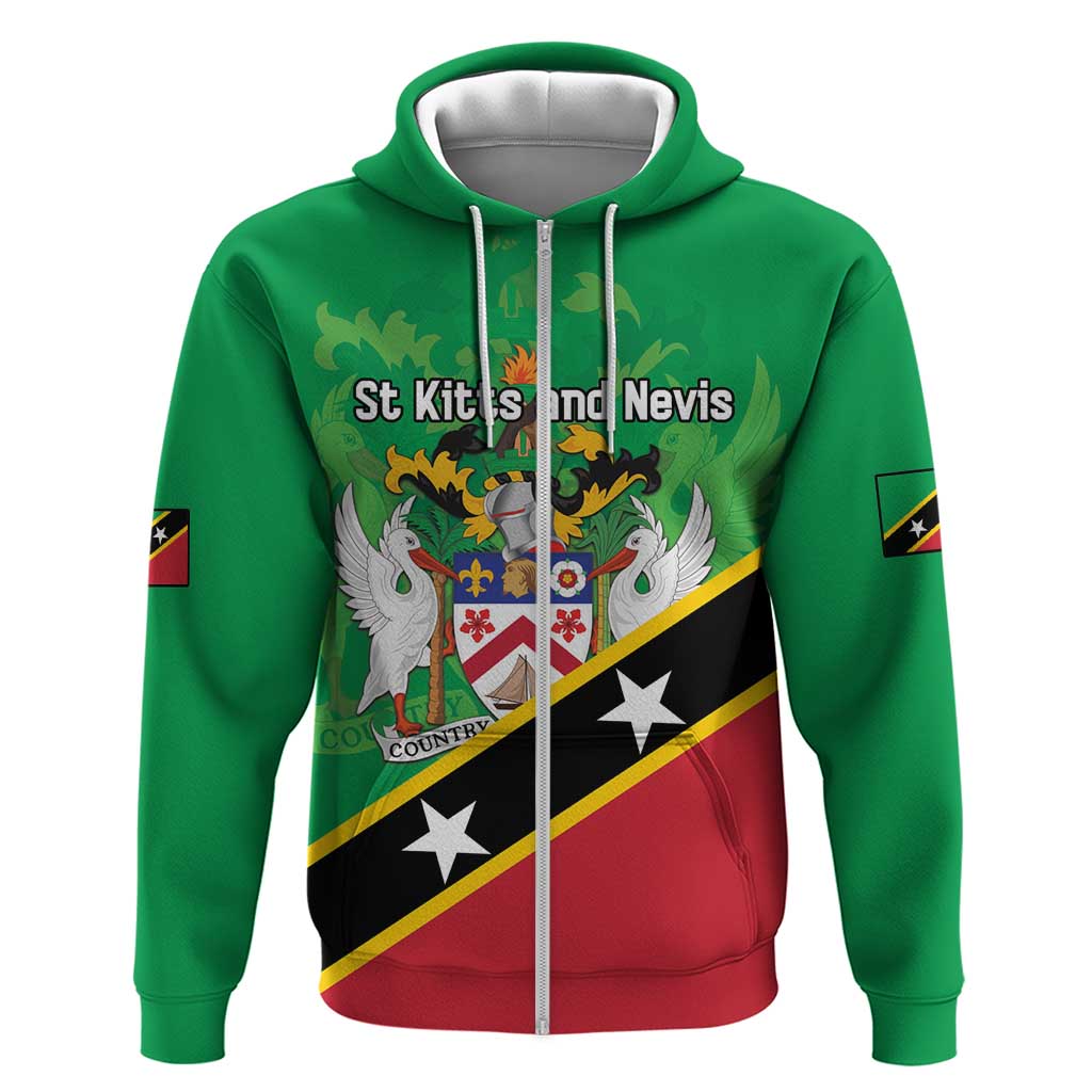 Personalized Saint Kitts And Nevis Hoodie Country Above Self LT18