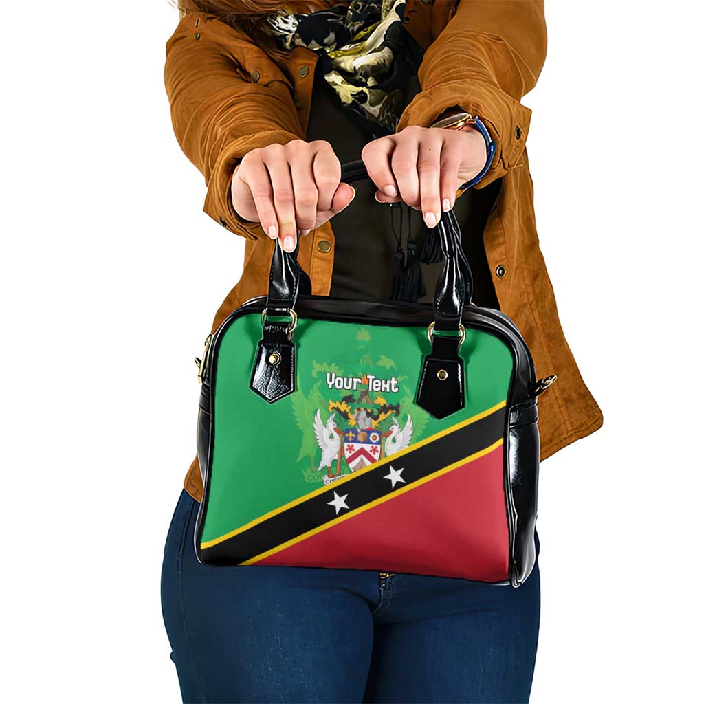 Personalized Saint Kitts And Nevis Shoulder Handbag Country Above Self LT18