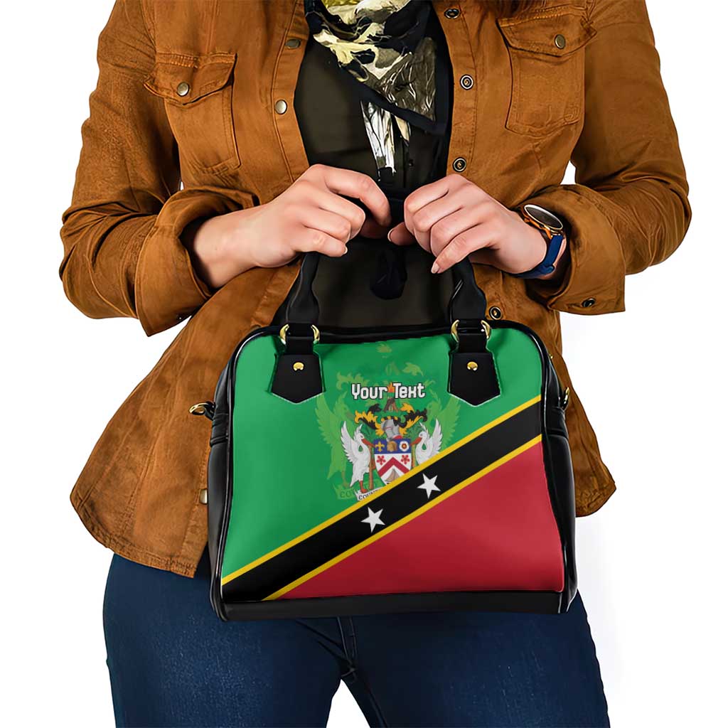 Personalized Saint Kitts And Nevis Shoulder Handbag Country Above Self LT18