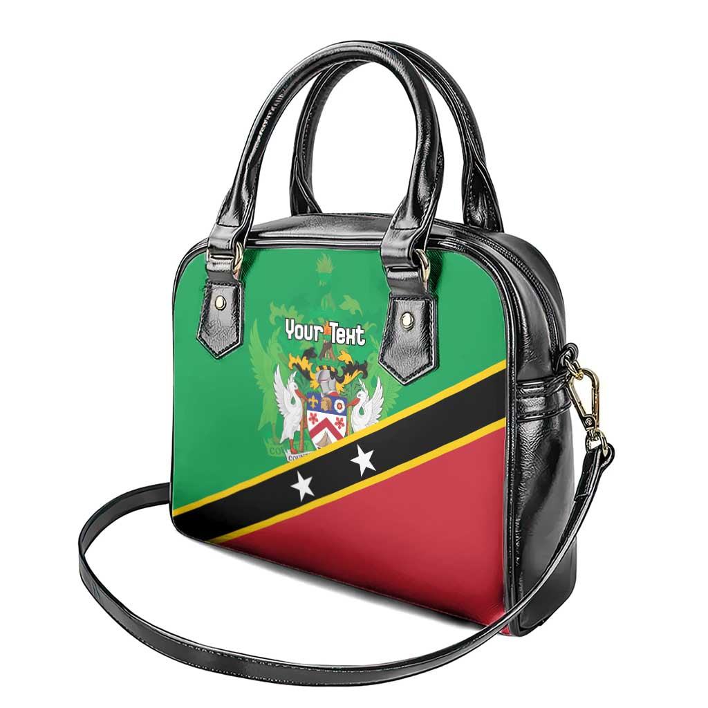 Personalized Saint Kitts And Nevis Shoulder Handbag Country Above Self LT18