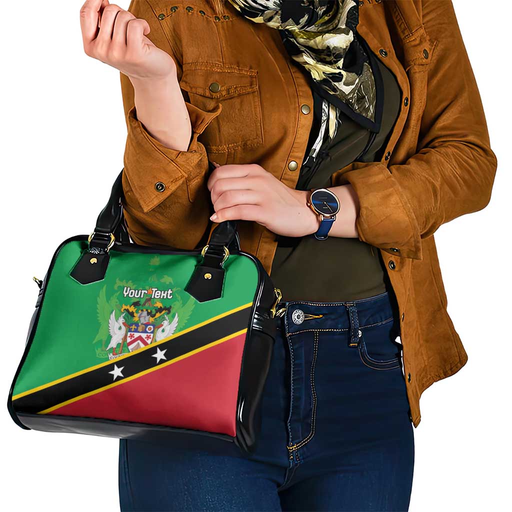 Personalized Saint Kitts And Nevis Shoulder Handbag Country Above Self LT18