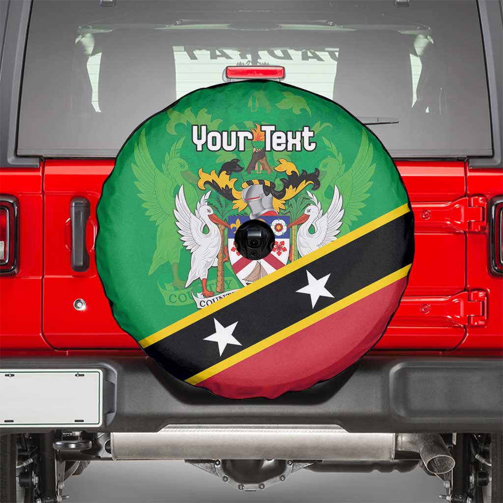 Personalized Saint Kitts And Nevis Spare Tire Cover Country Above Self LT18