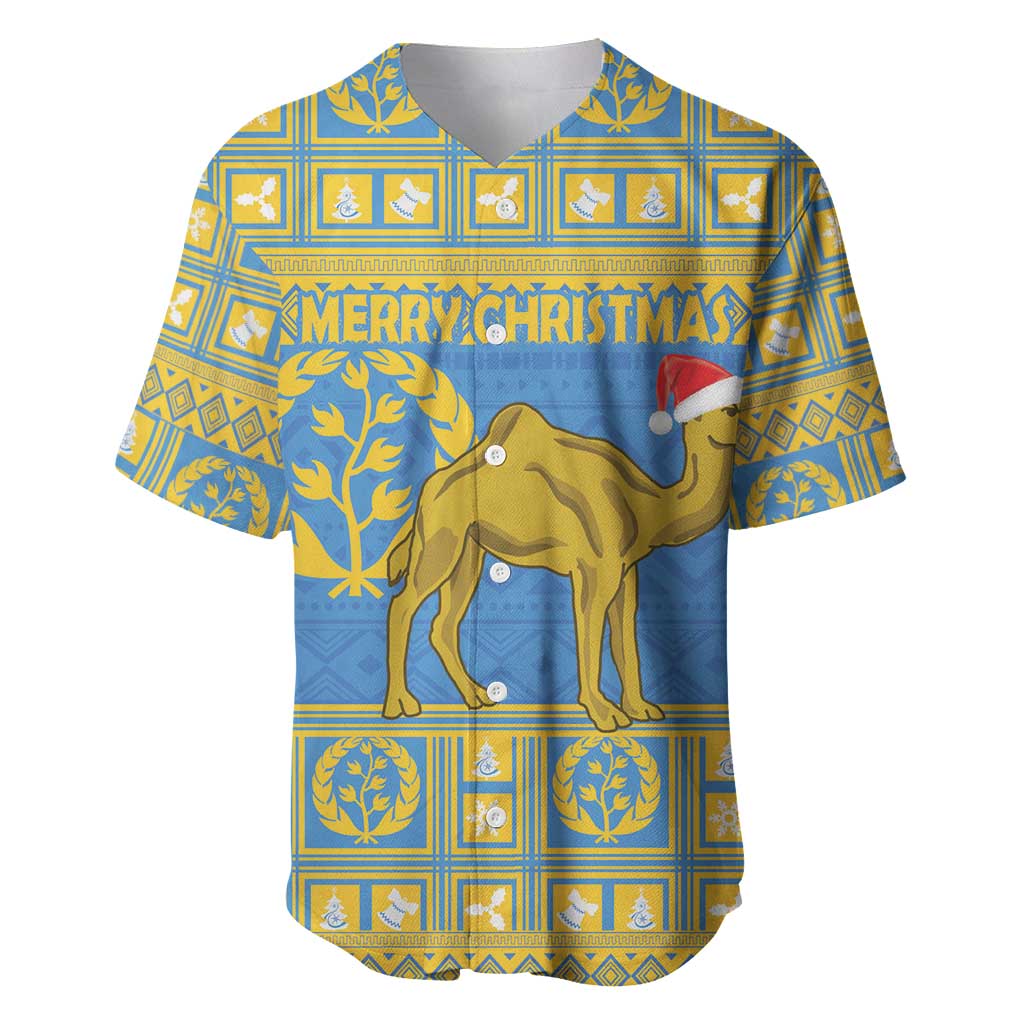 Personalized Eritrea Emblem Baseball Jersey Ruhus Beal Lidet - Kente Pattern LT18