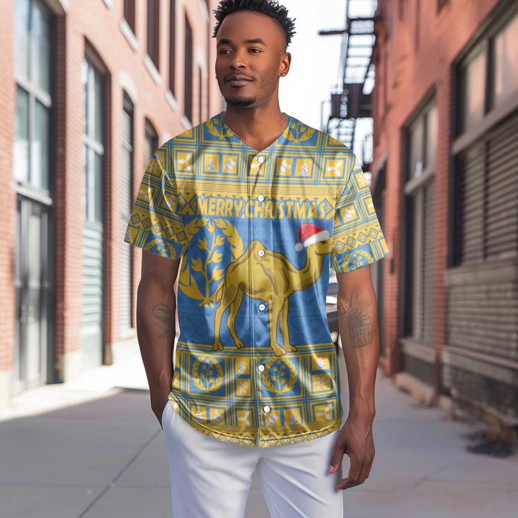 Personalized Eritrea Emblem Baseball Jersey Ruhus Beal Lidet - Kente Pattern LT18