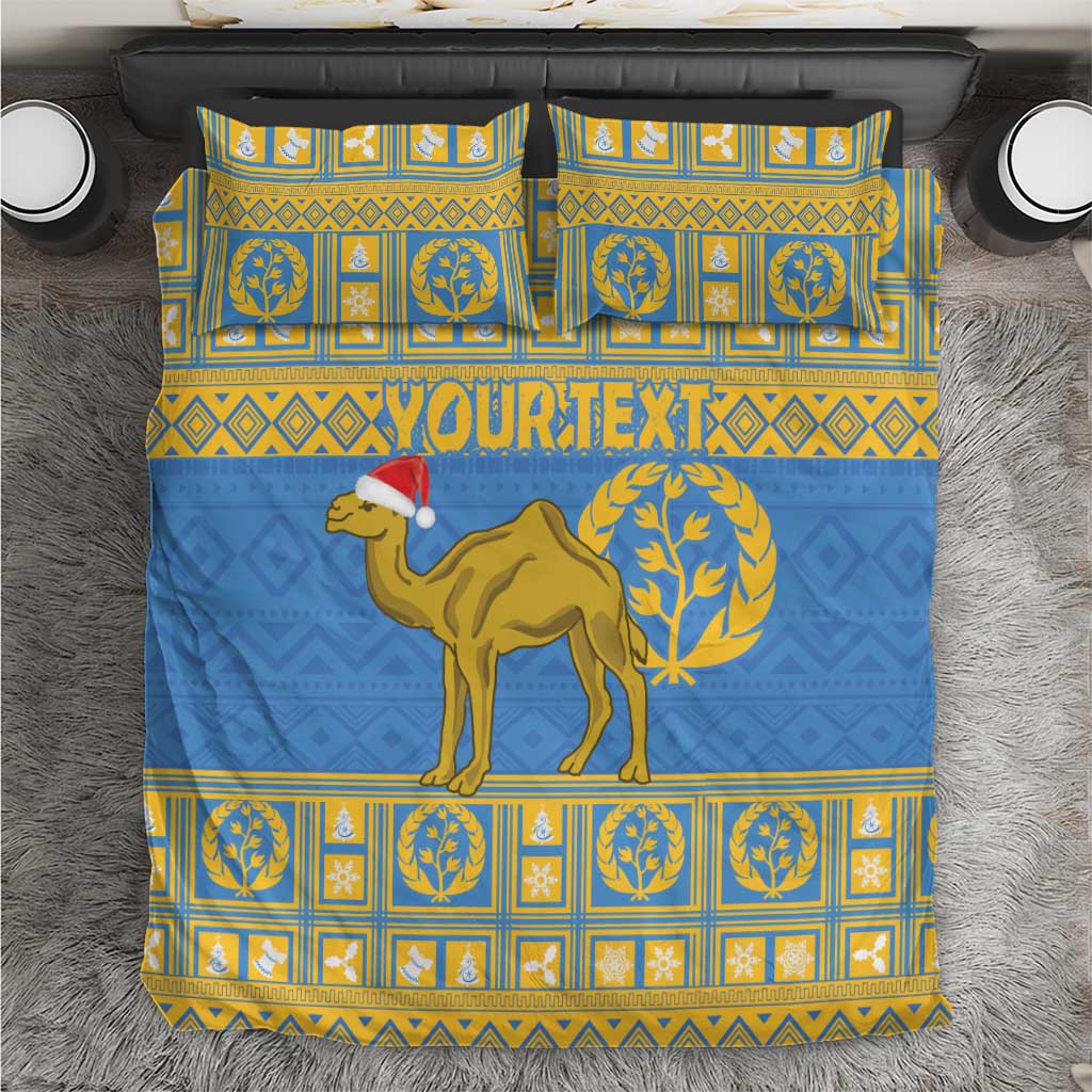Personalized Eritrea Emblem Bedding Set Ruhus Beal Lidet - Kente Pattern LT18
