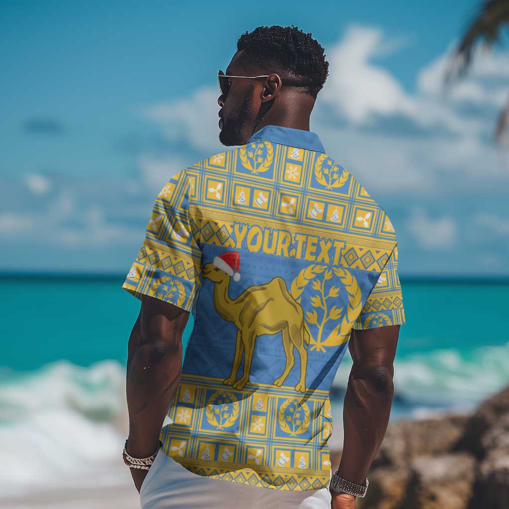 Personalized Eritrea Emblem Hawaiian Shirt Ruhus Beal Lidet - Kente Pattern LT18