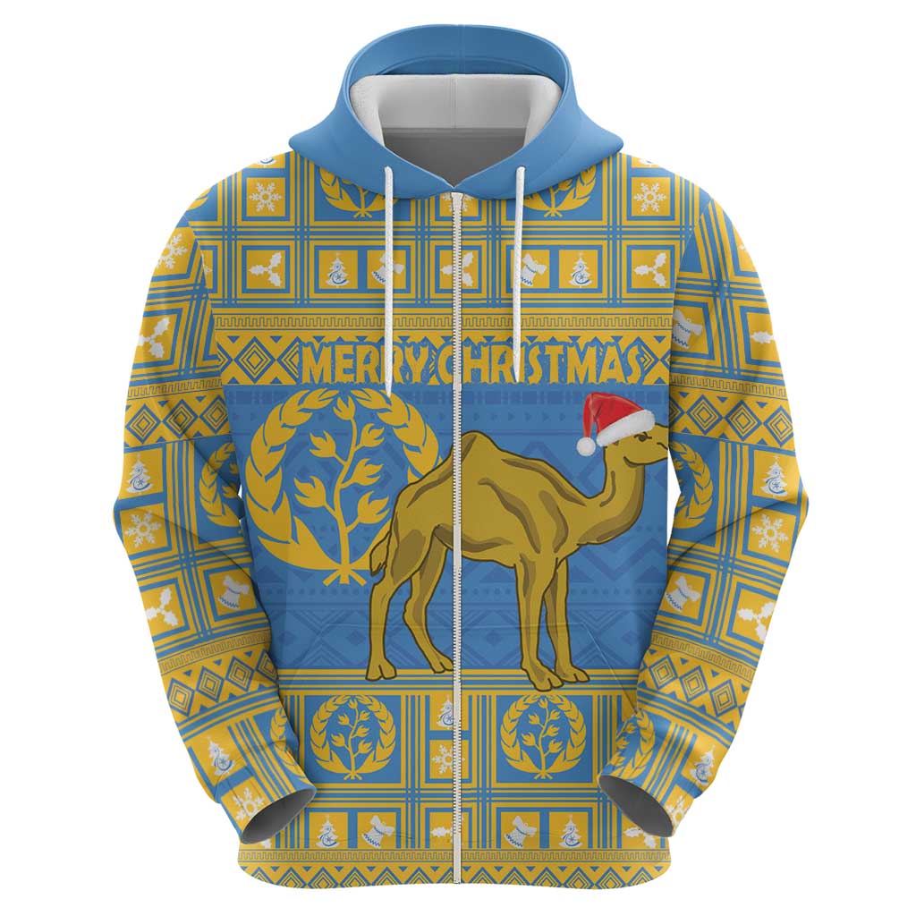 Personalized Eritrea Christmas Hoodie Ruhus Beal Lidet - National Emblem LT18