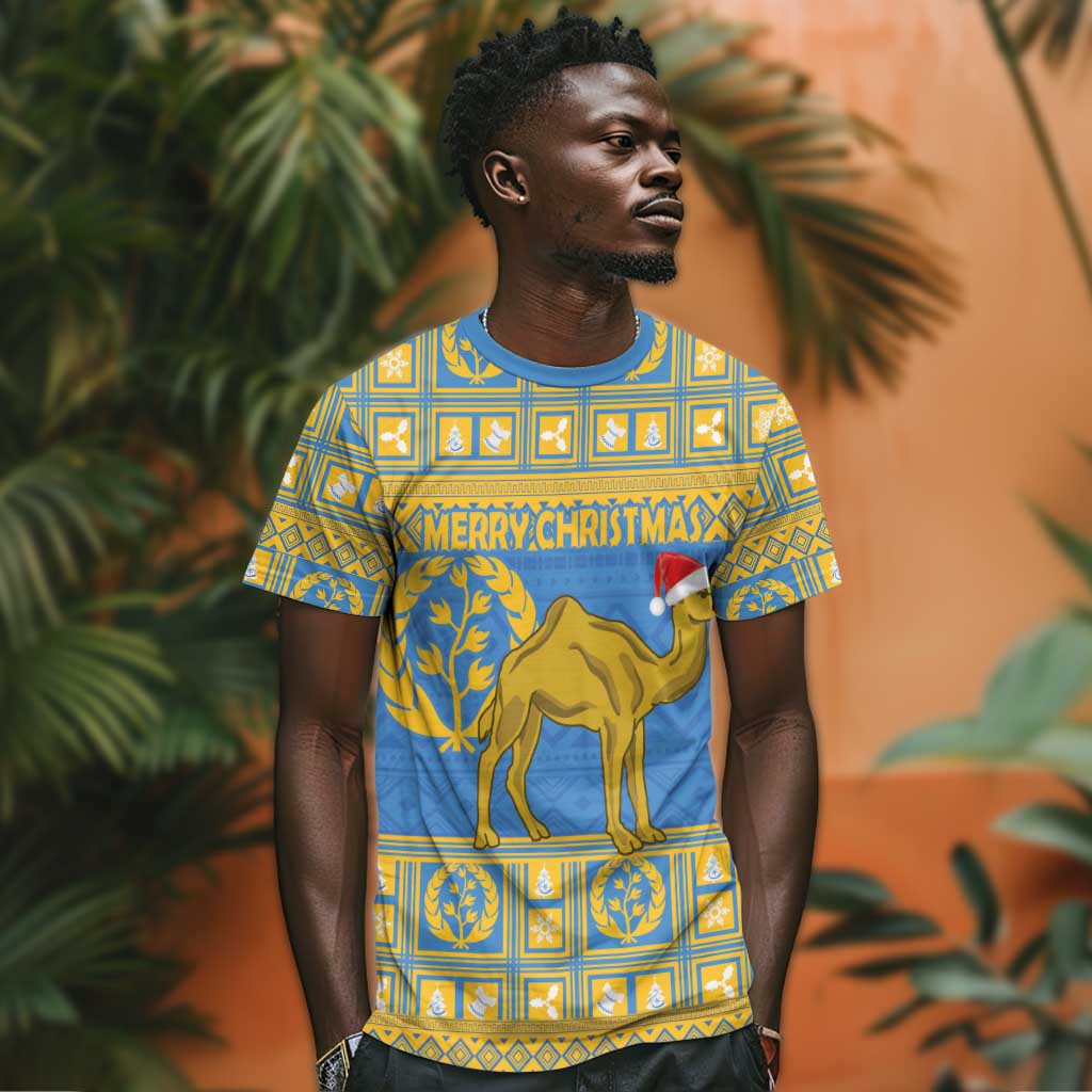 Personalized Eritrea Emblem T shirt Ruhus Beal Lidet - Kente Pattern LT18
