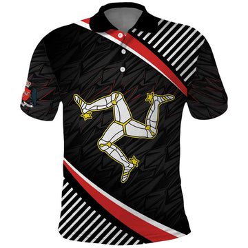 Personalized Isle of Man Polo Shirt Quocunque Jeceris Stabit LT18
