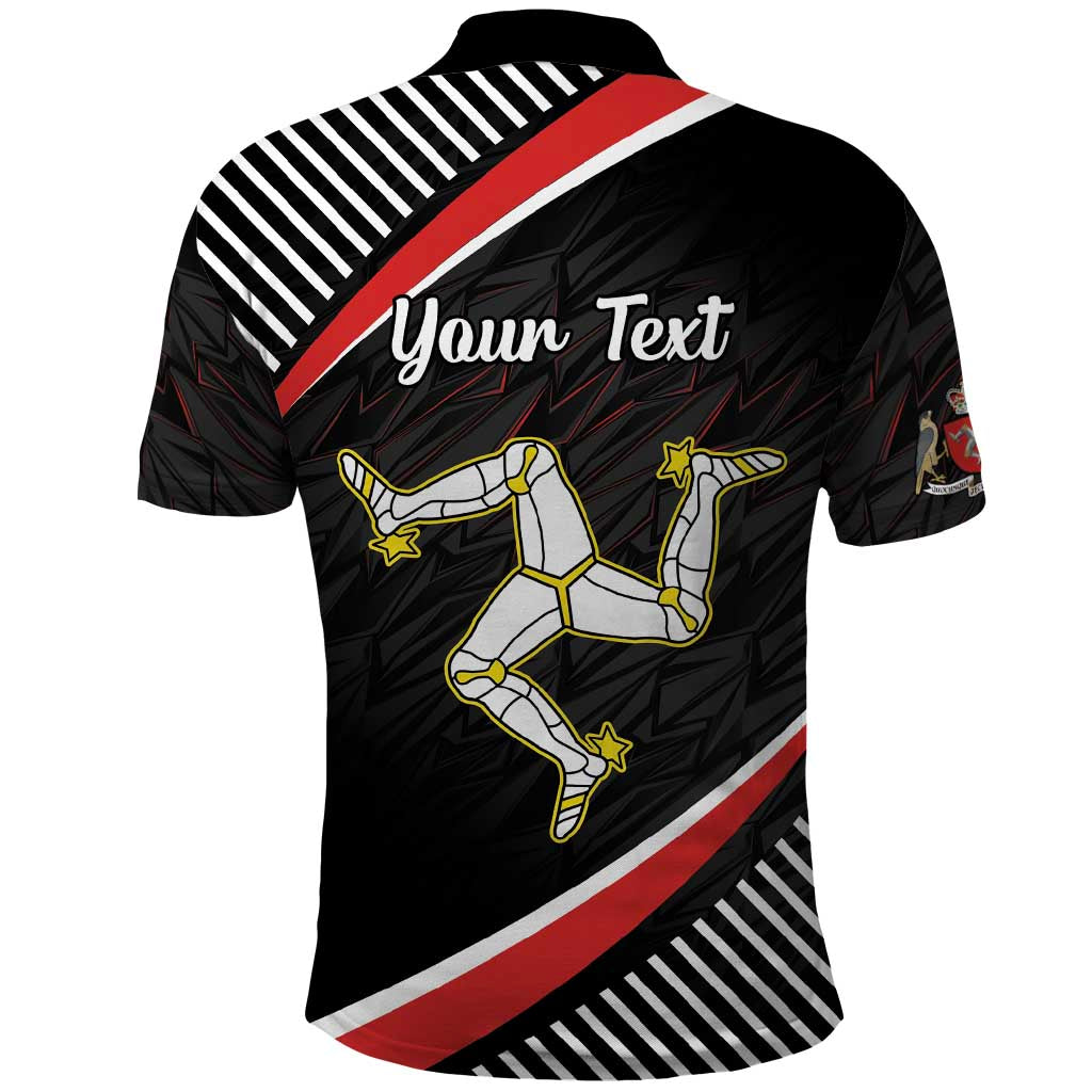 Personalized Isle of Man Polo Shirt Quocunque Jeceris Stabit LT18