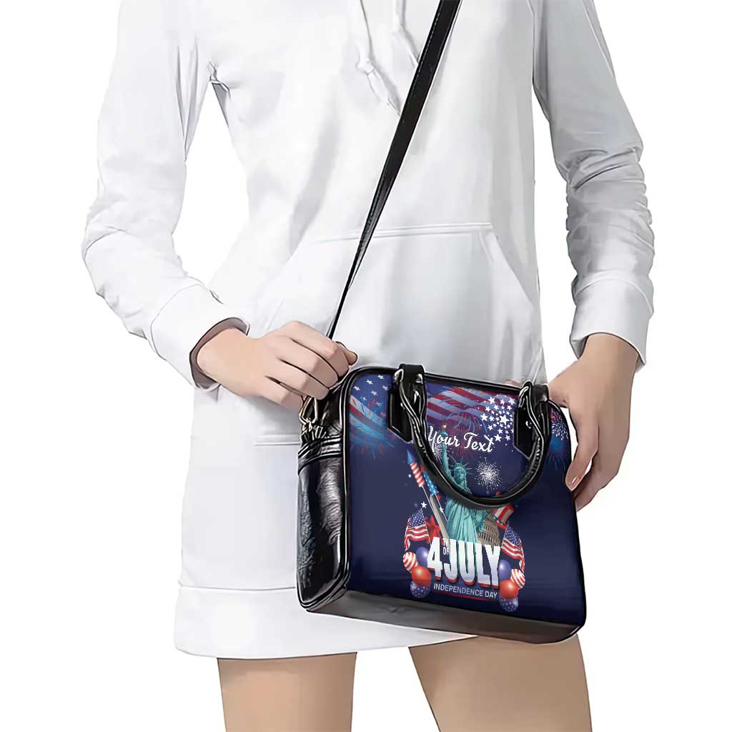 Personalized United States Independence Day Shoulder Handbag Statue of Liberty for 4th of July LT18