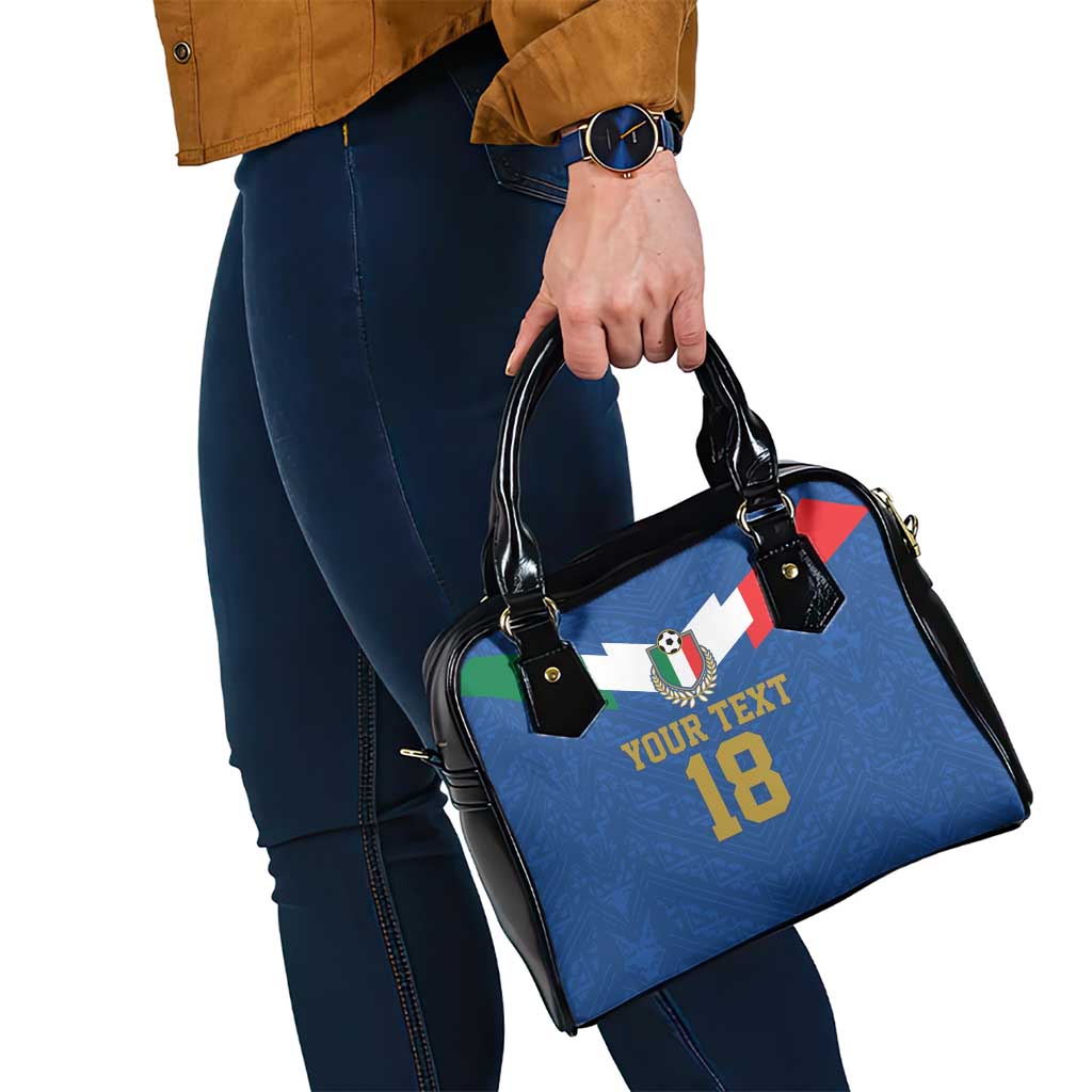 Custom Italy Football Shoulder Handbag Come On Gli Azzurri LT18